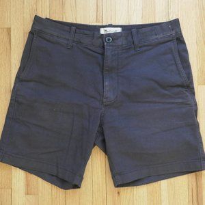 Madewell SP22 Slate Gray/Blue 7" Inch Inseam Shorts Mens Size 32